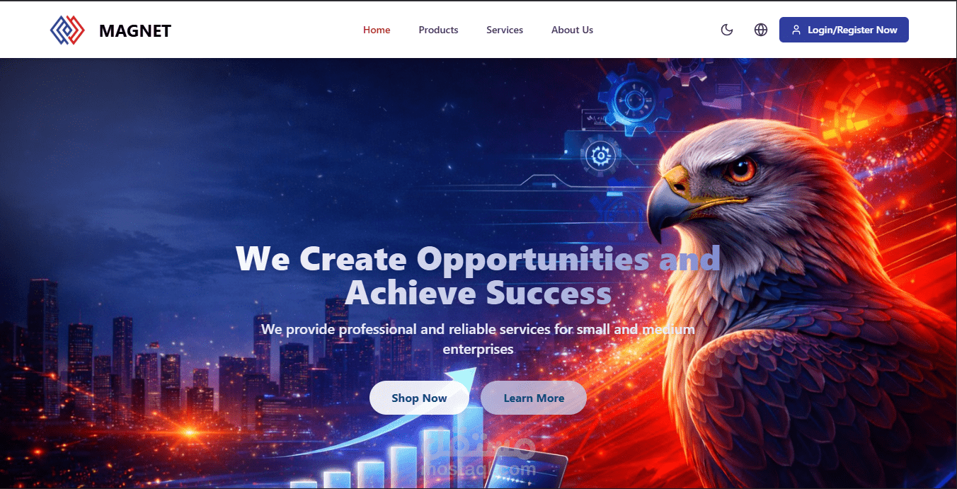 منصه(magnet) لتقديم الخدمات اللوجيستية