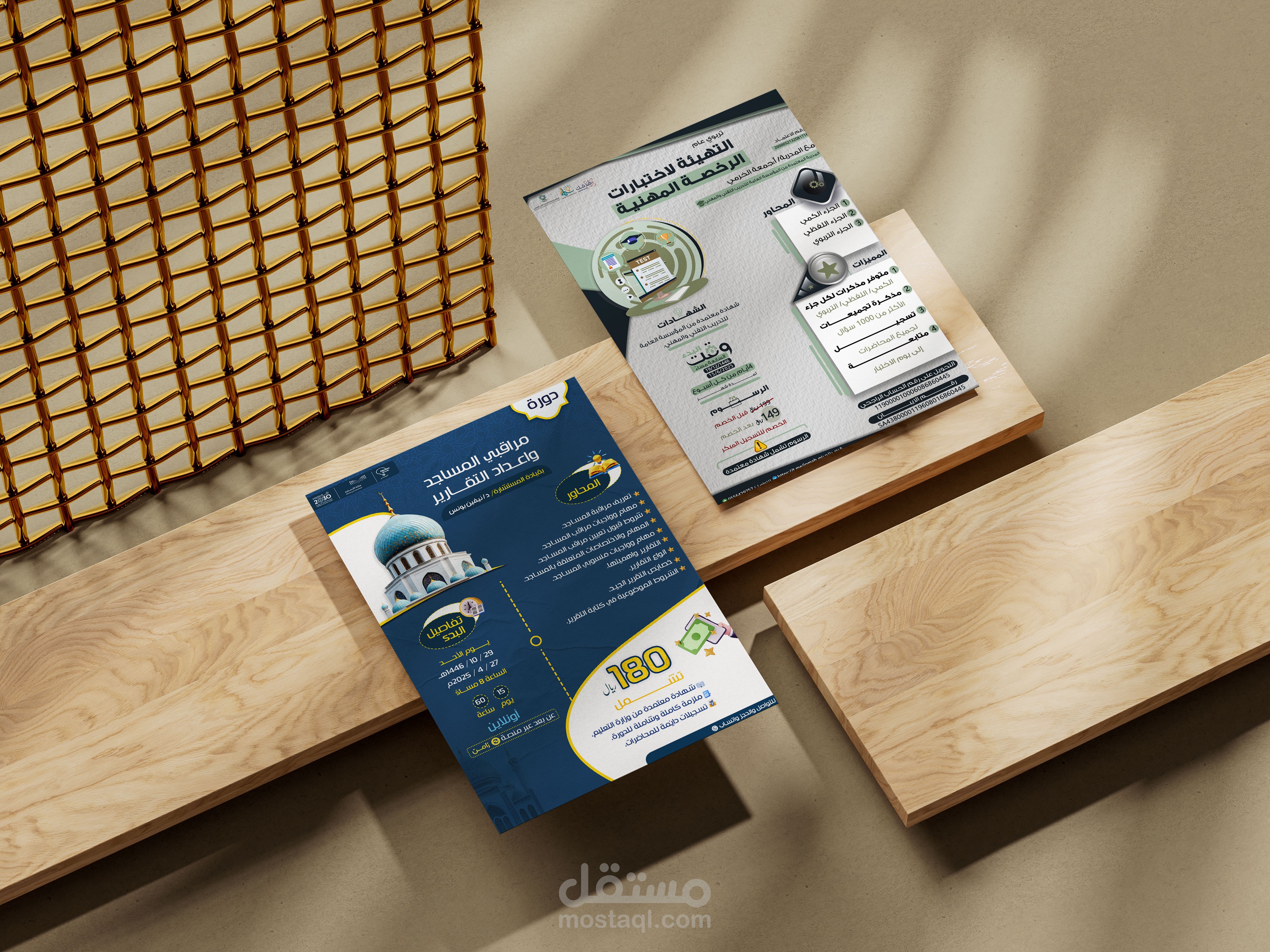 تصميم بروشورات وفلايرز طباعة ونشر-جودة عالية وتنسيق يميز عملك