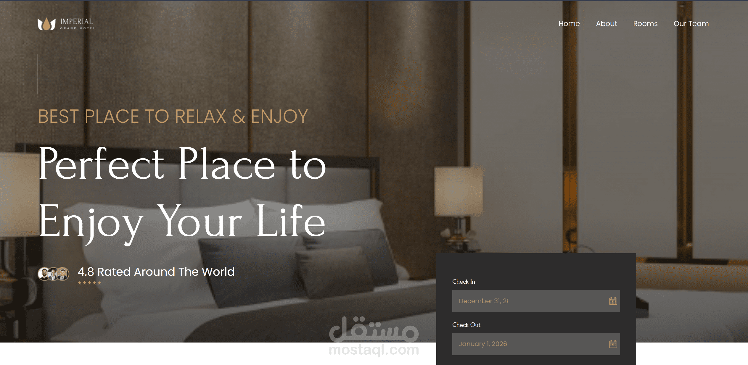 موقع فندق imperial