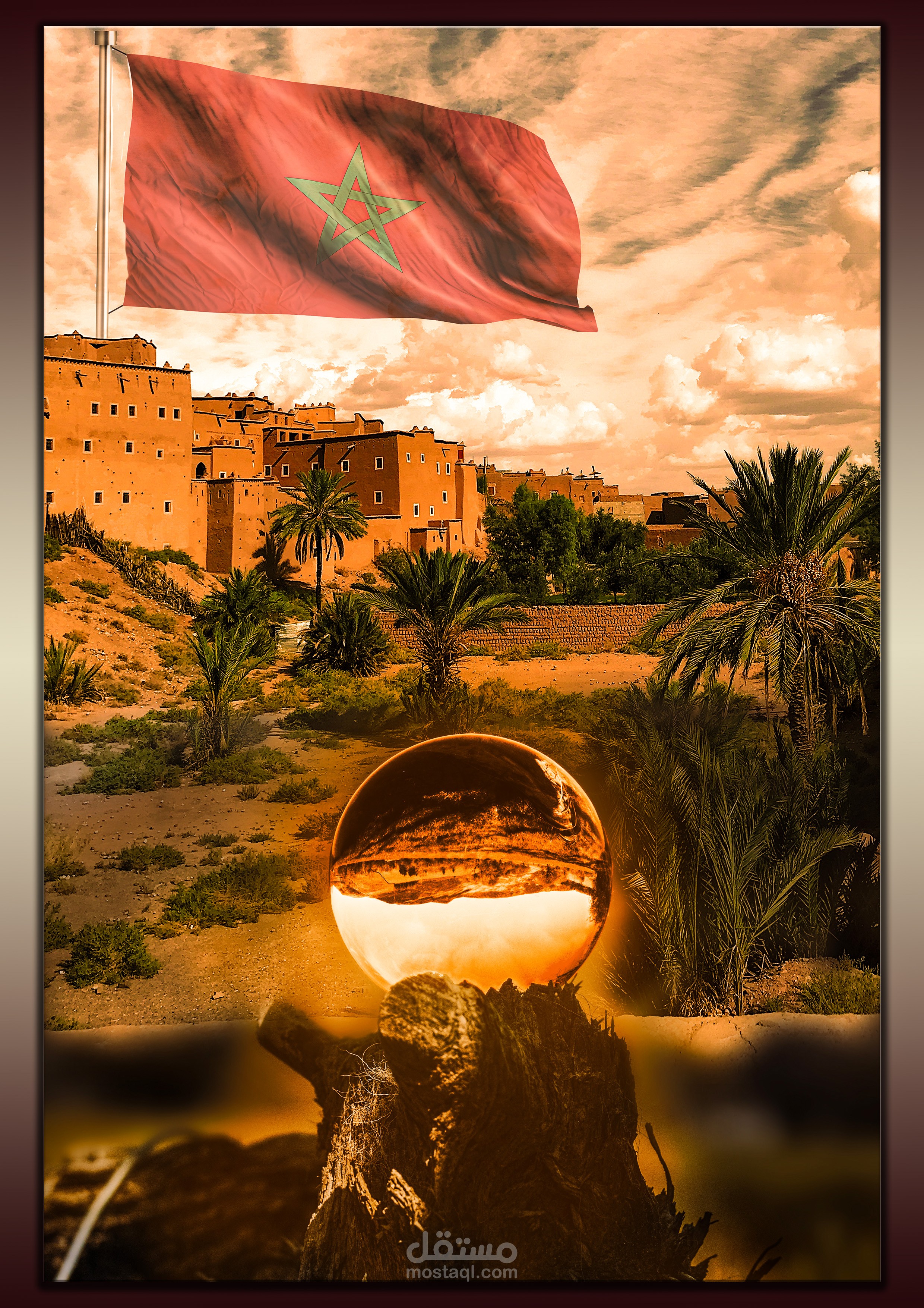 PhotoShop: ملصق معبر عن زلزال الحوز