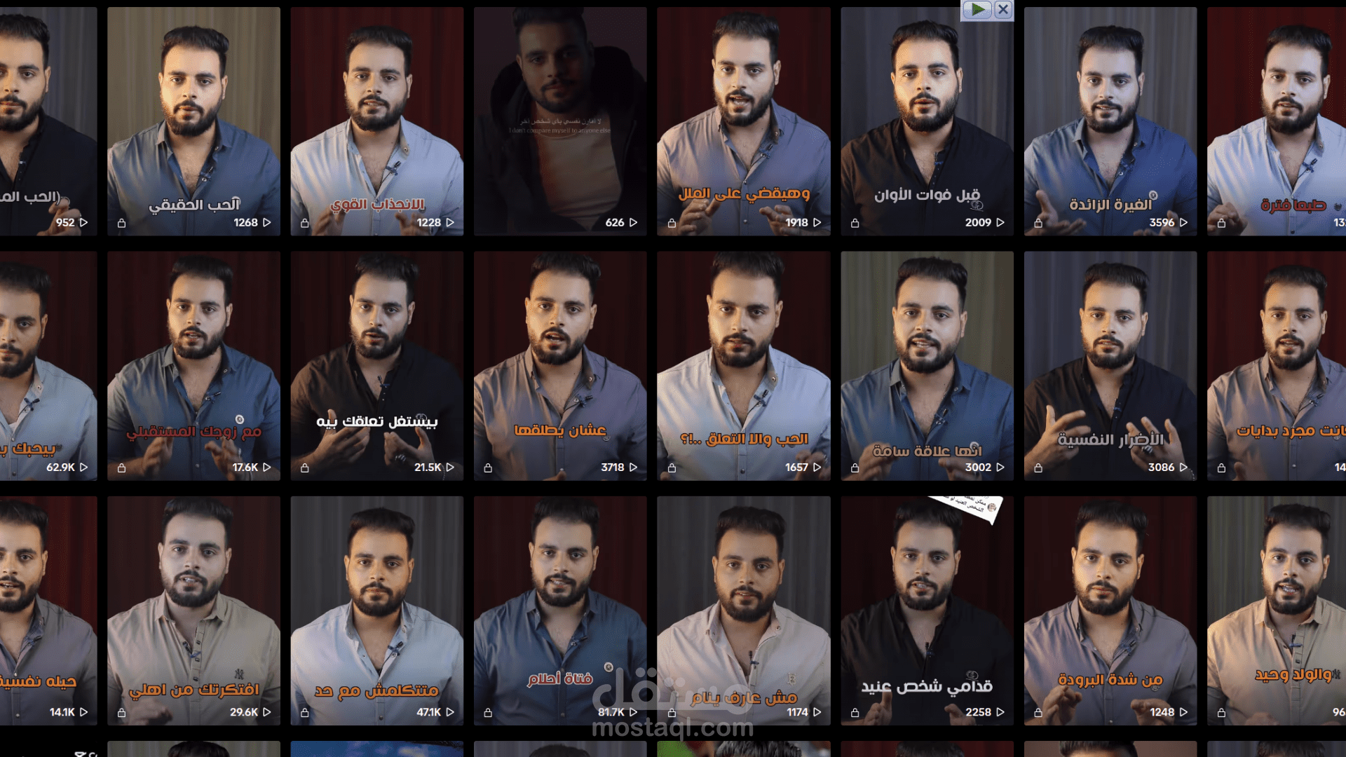 صناعة وتصوير وتقديم محتوى تعليمي على وسائل التواصل الاجتماعي