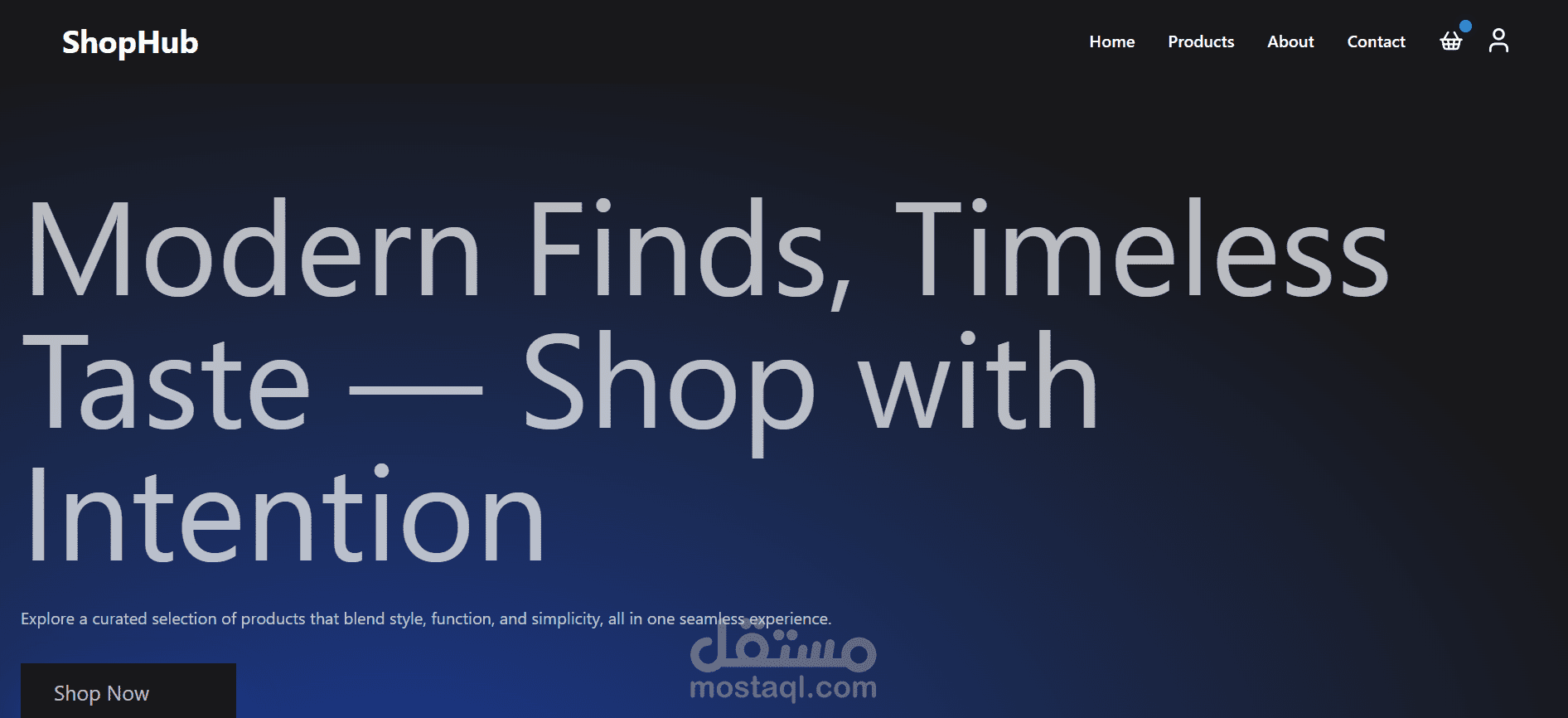شوب هاب للتجارة الإلكترونية