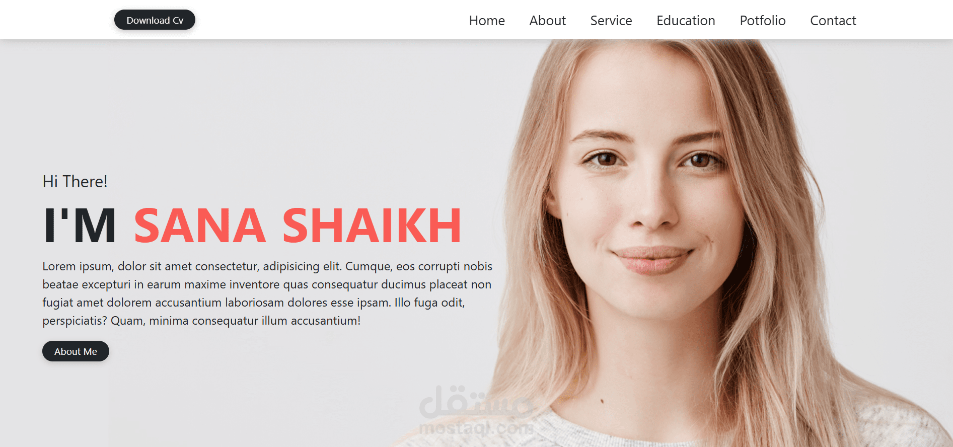 a women portfolio
