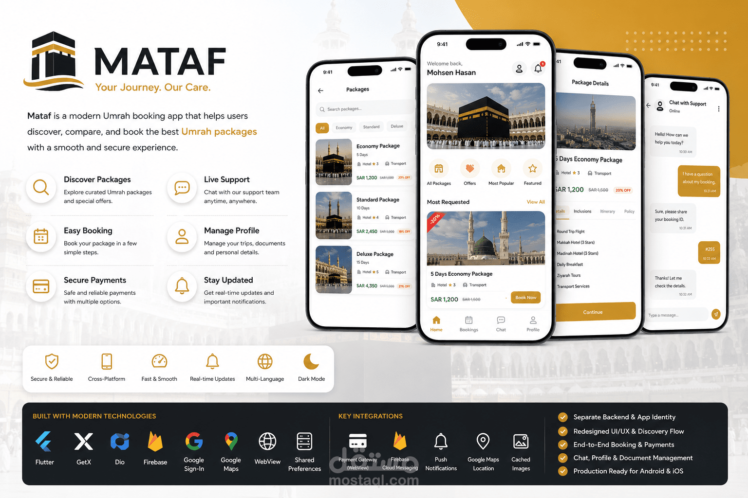 مطاف (Mataf) – منصة ذكية لعروض وباقات العمرة والفنادق