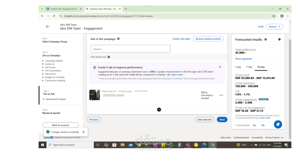 LinkedIn Campaign