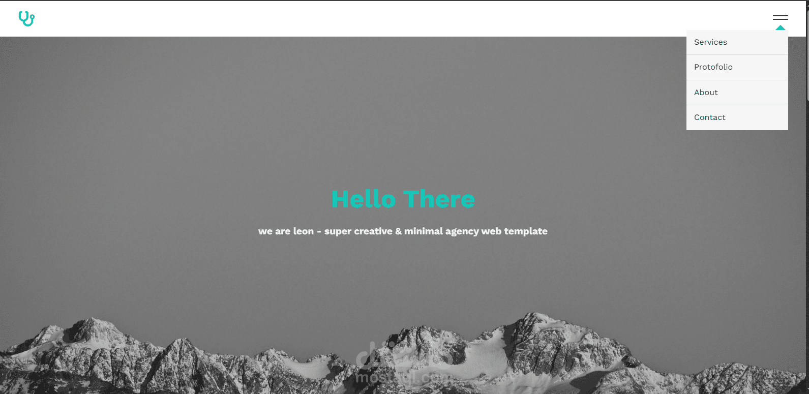 Landing page