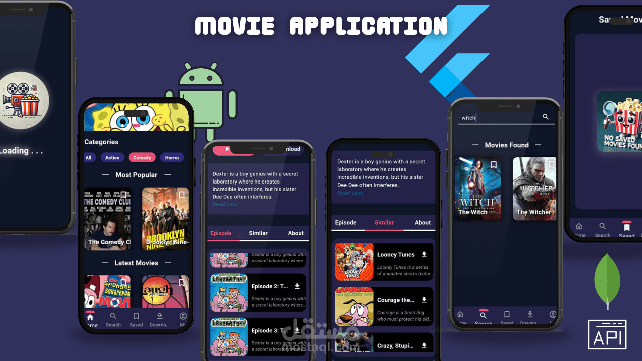 movie application - تطبيق للافلام