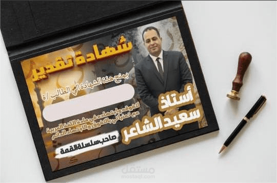 شهادات تقدير
