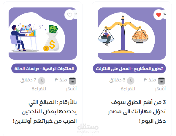مقالات تعليمية لأكاديمية المعمل