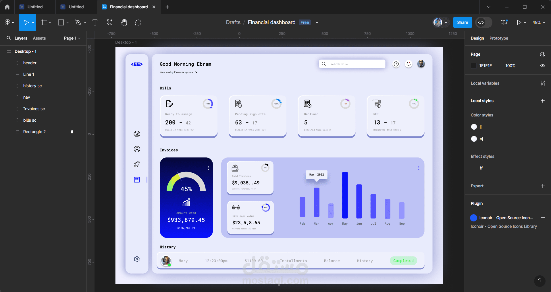 Financial-Dashboard
