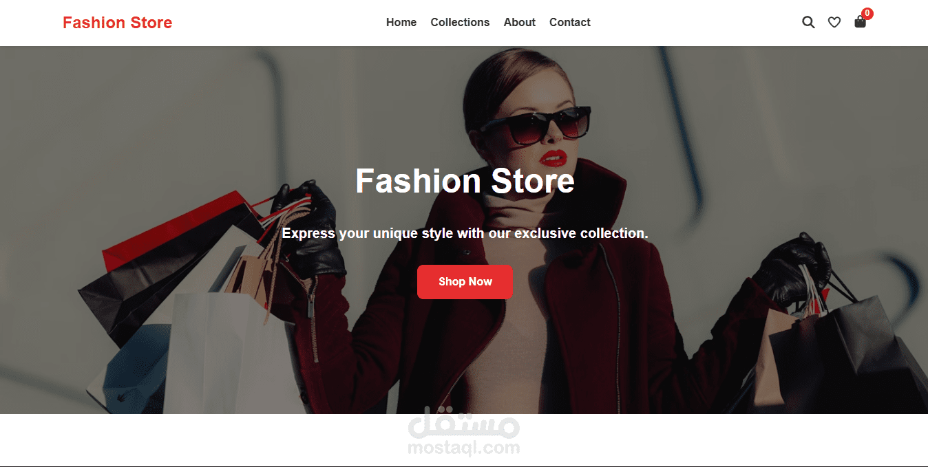 ? Fashion Store Website