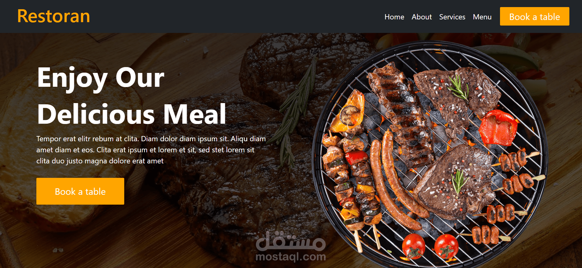 ٌRestoran Website