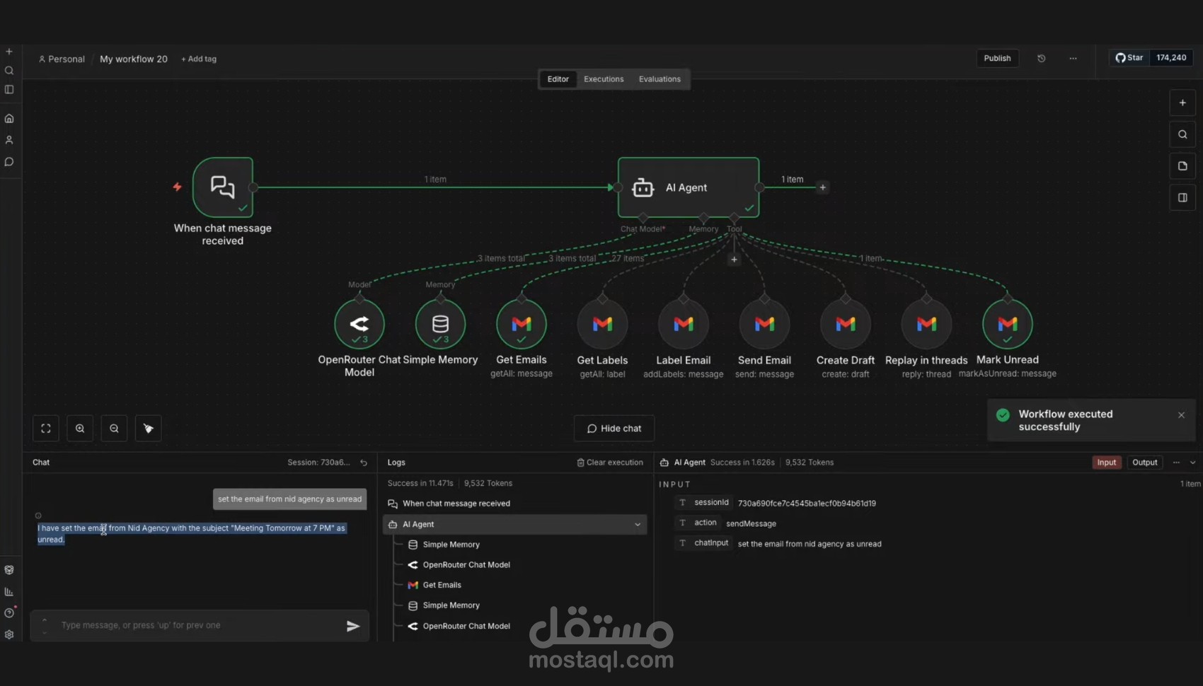 أتمتة التواصل بين واتساب والإيميل للأعمال