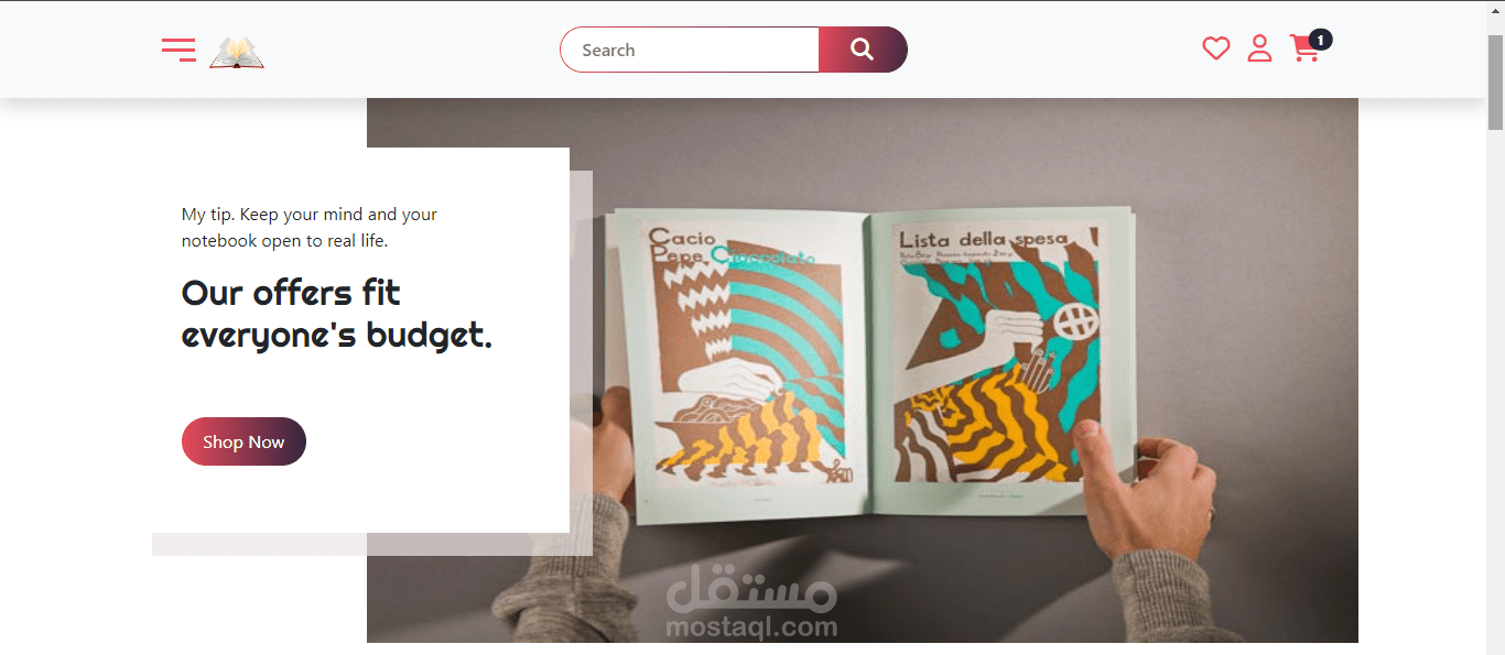 Book Store Website