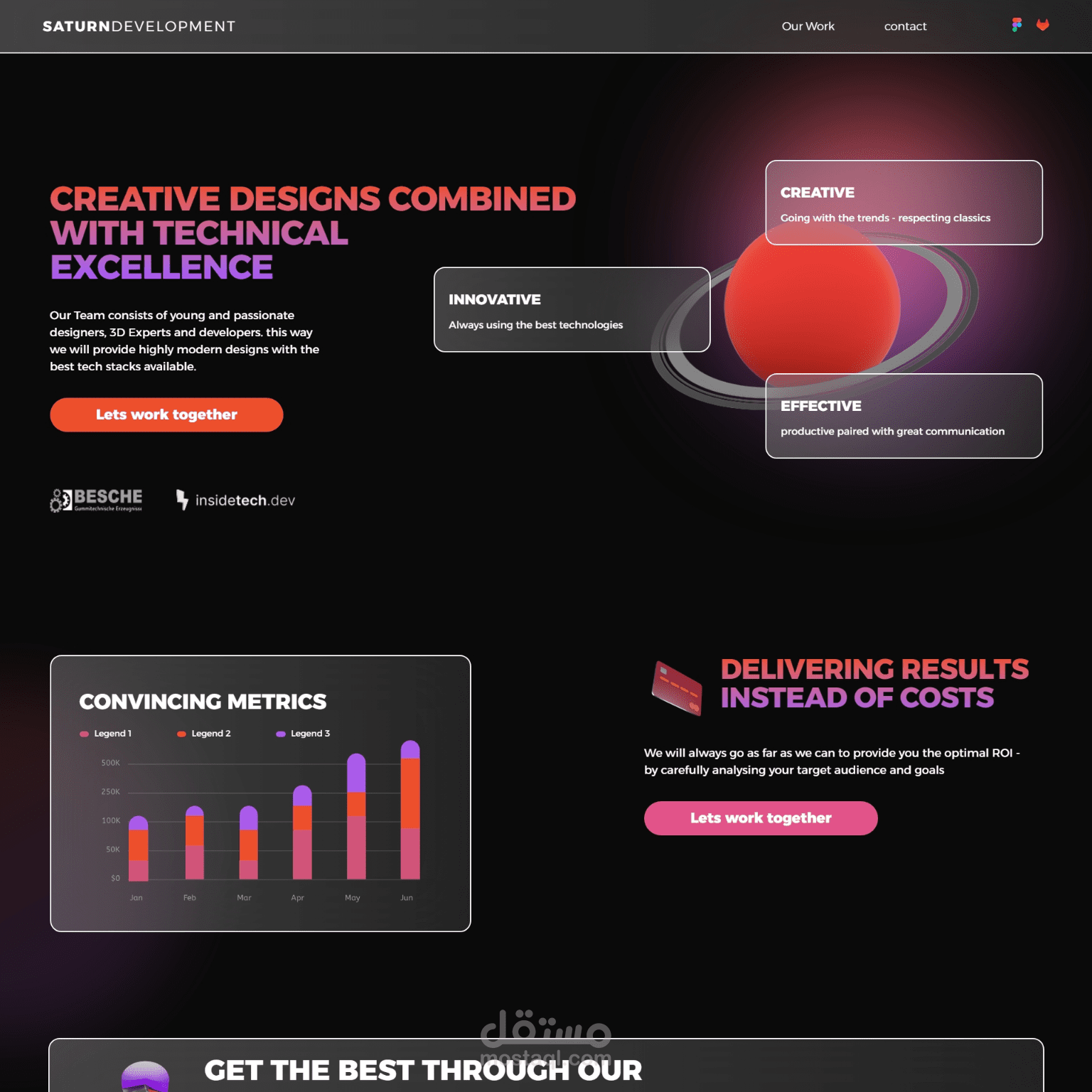 بناء صفحة هبوط