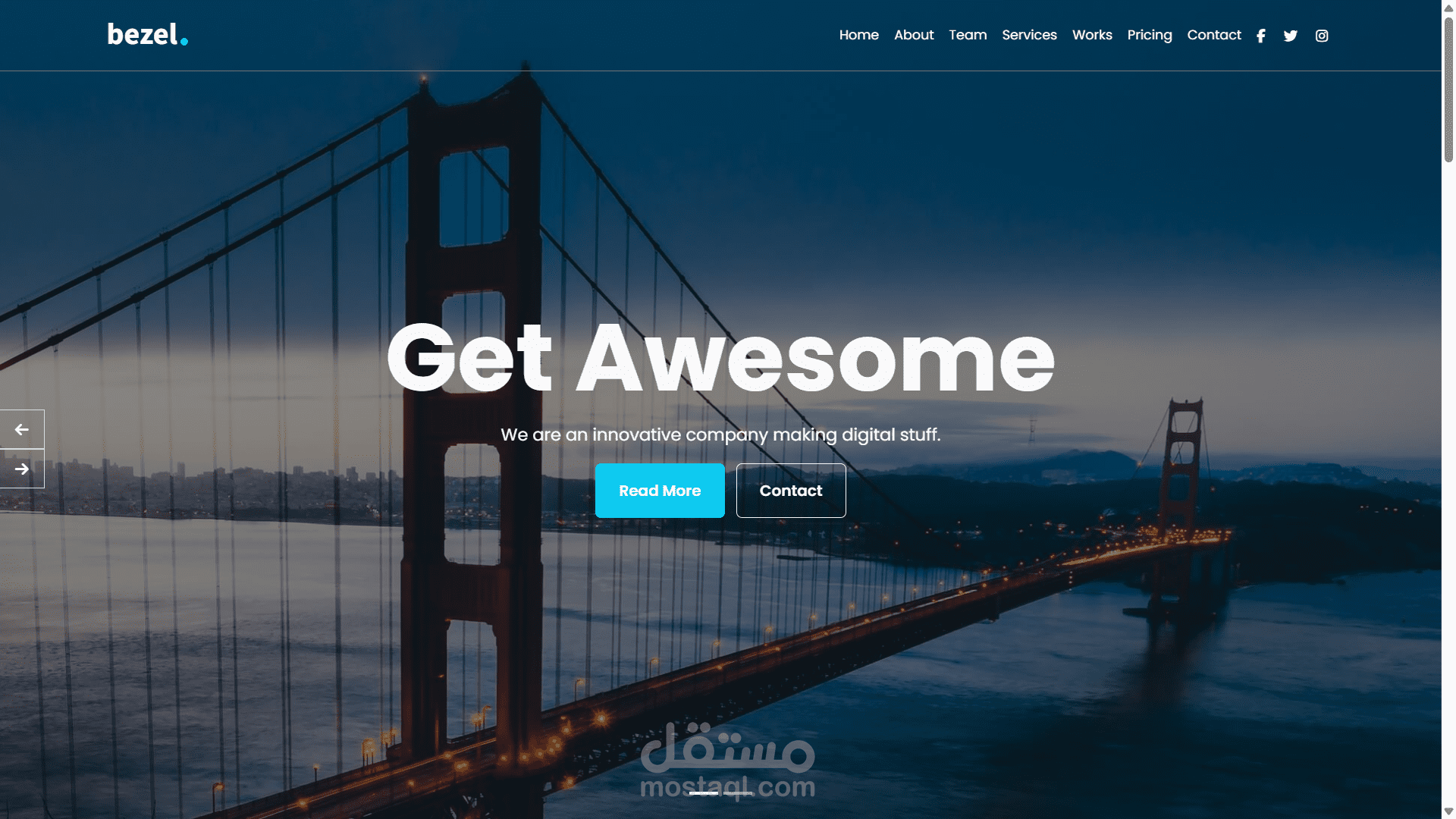 موقع ويب للشركات الناشئة