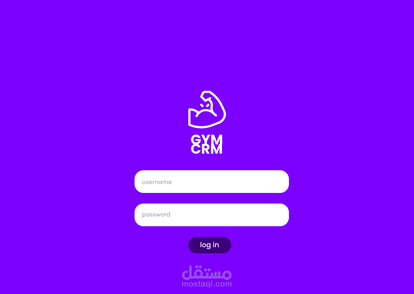 GymCRM Desktop Application UI