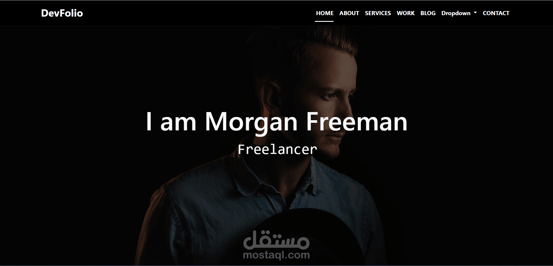 DevFolio – Personal Portfolio Website