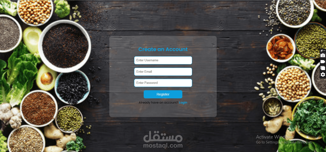 منصة التسجيل وإدارة المستخدمين - باستخدام php , mysql ,html5 ,css3
