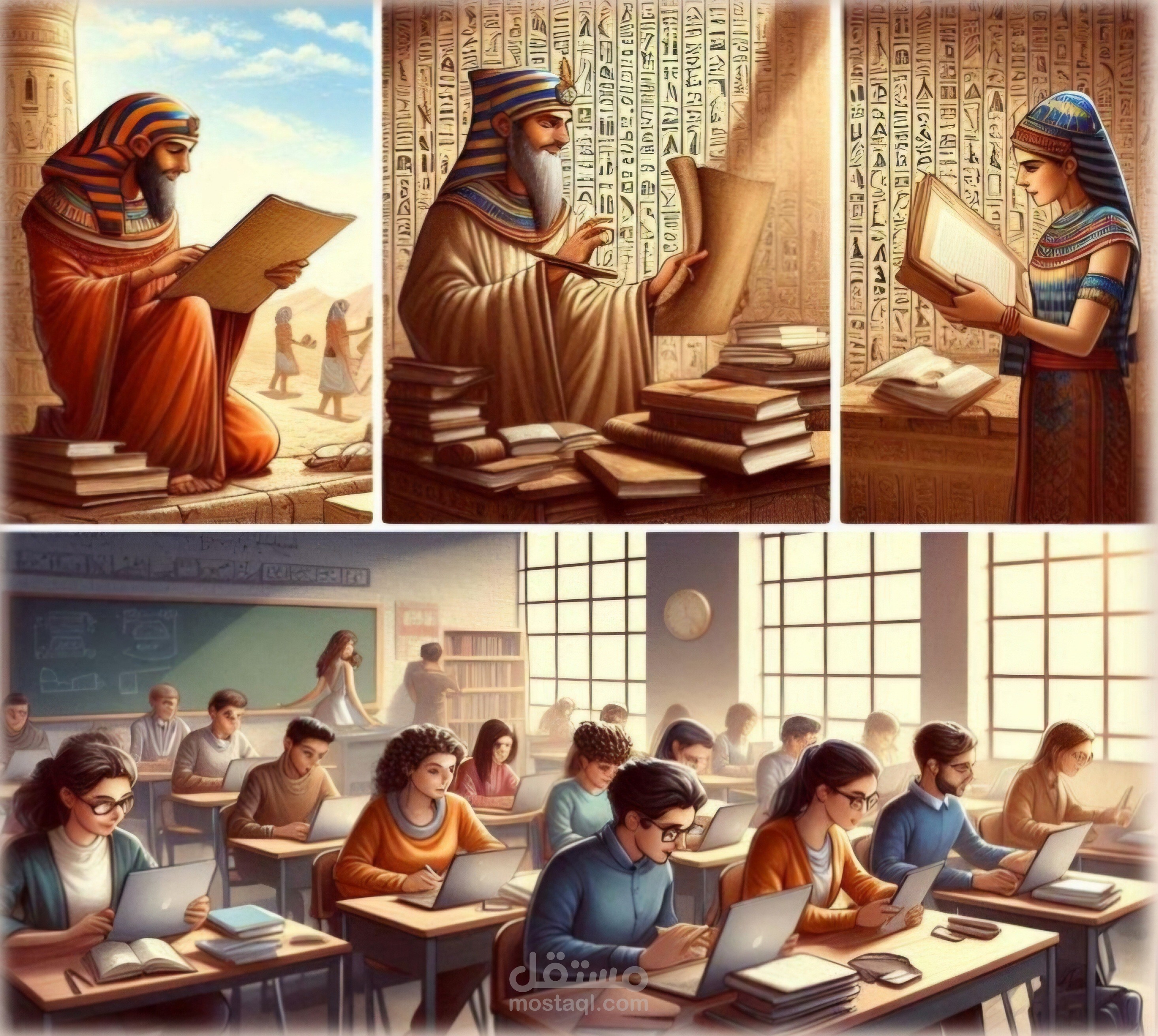 تسلسل التعليم في مصر