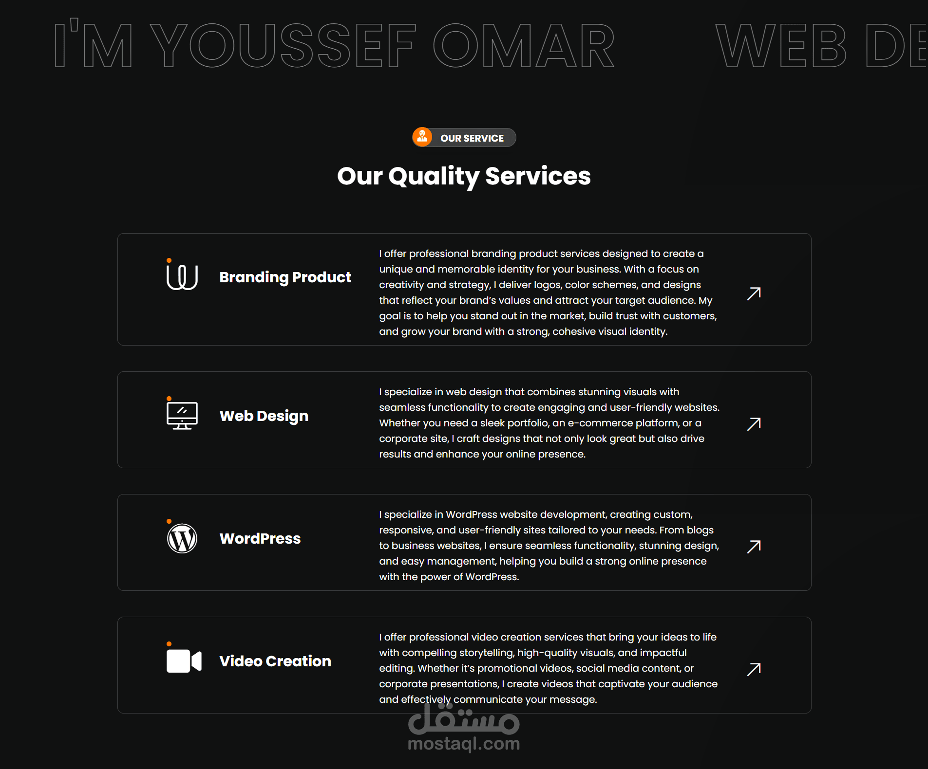 إنشاء وتصميم الموقع باستخدام WordPress