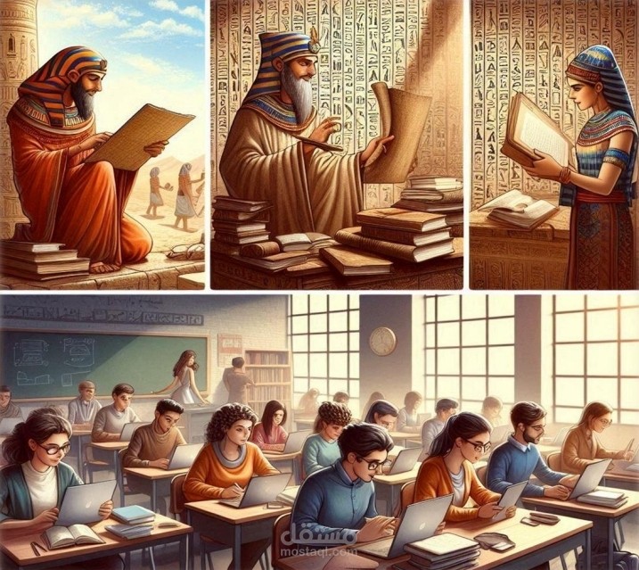 تسلسل التعليم في مصر من العصر الفرعوني حتى الوقت الحالي