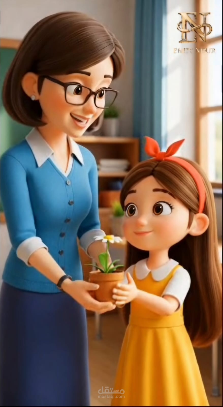 قصة تعليمية للأطفال عن تحمّل المسؤولية باستخدام الذكاء الاصطناعي