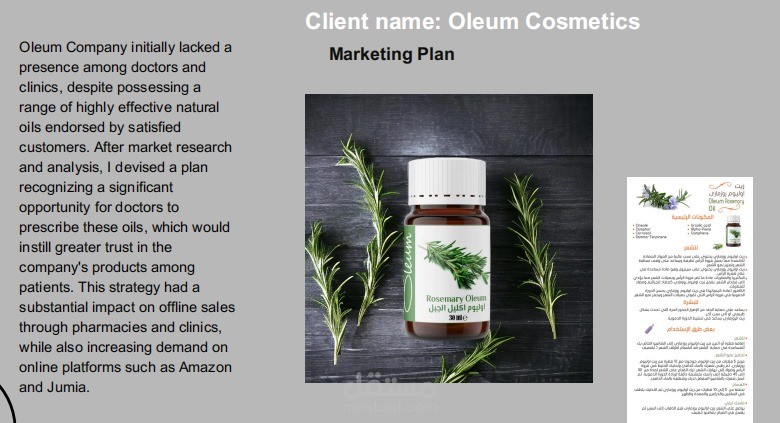 خطة تسويق شاملة