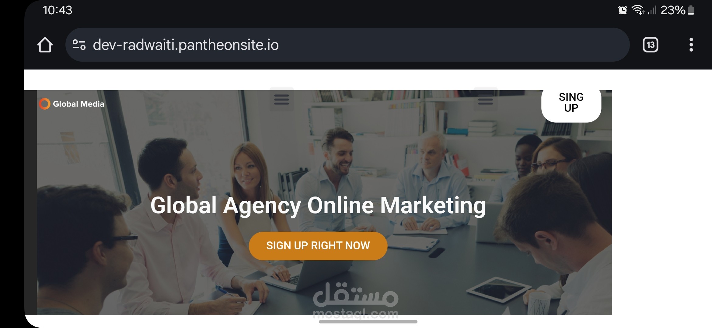 تحويل ملف psd لموقع وردبريس