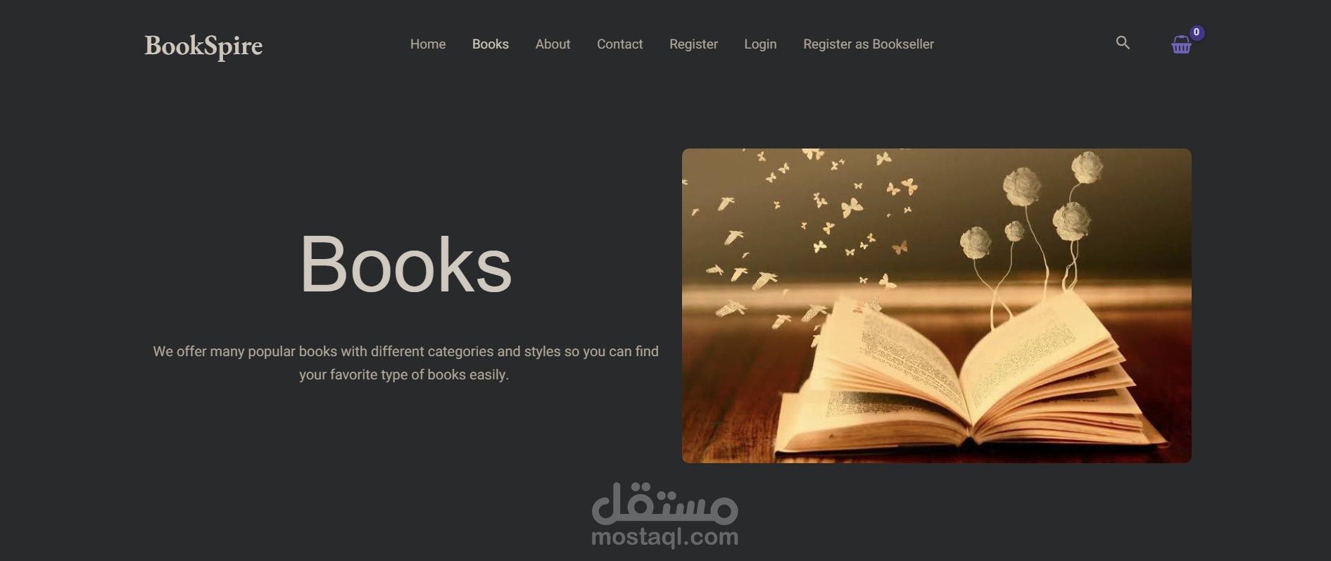 موقع للتجارة إلكترونية باستخدام wordpress
