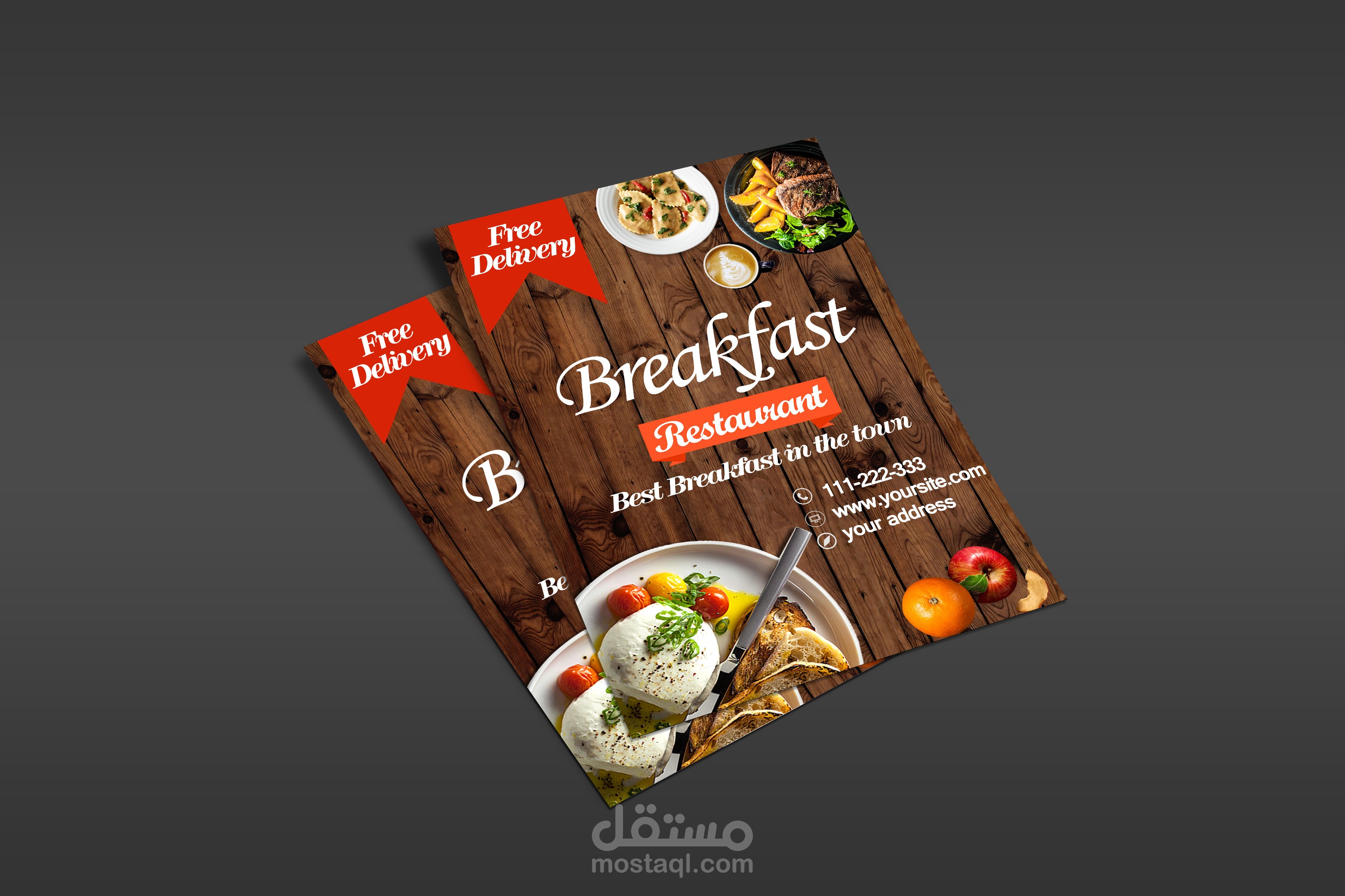 breakfast flyer