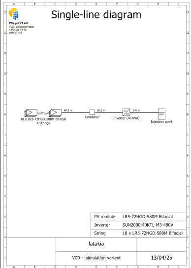 grid-connected solar power system
