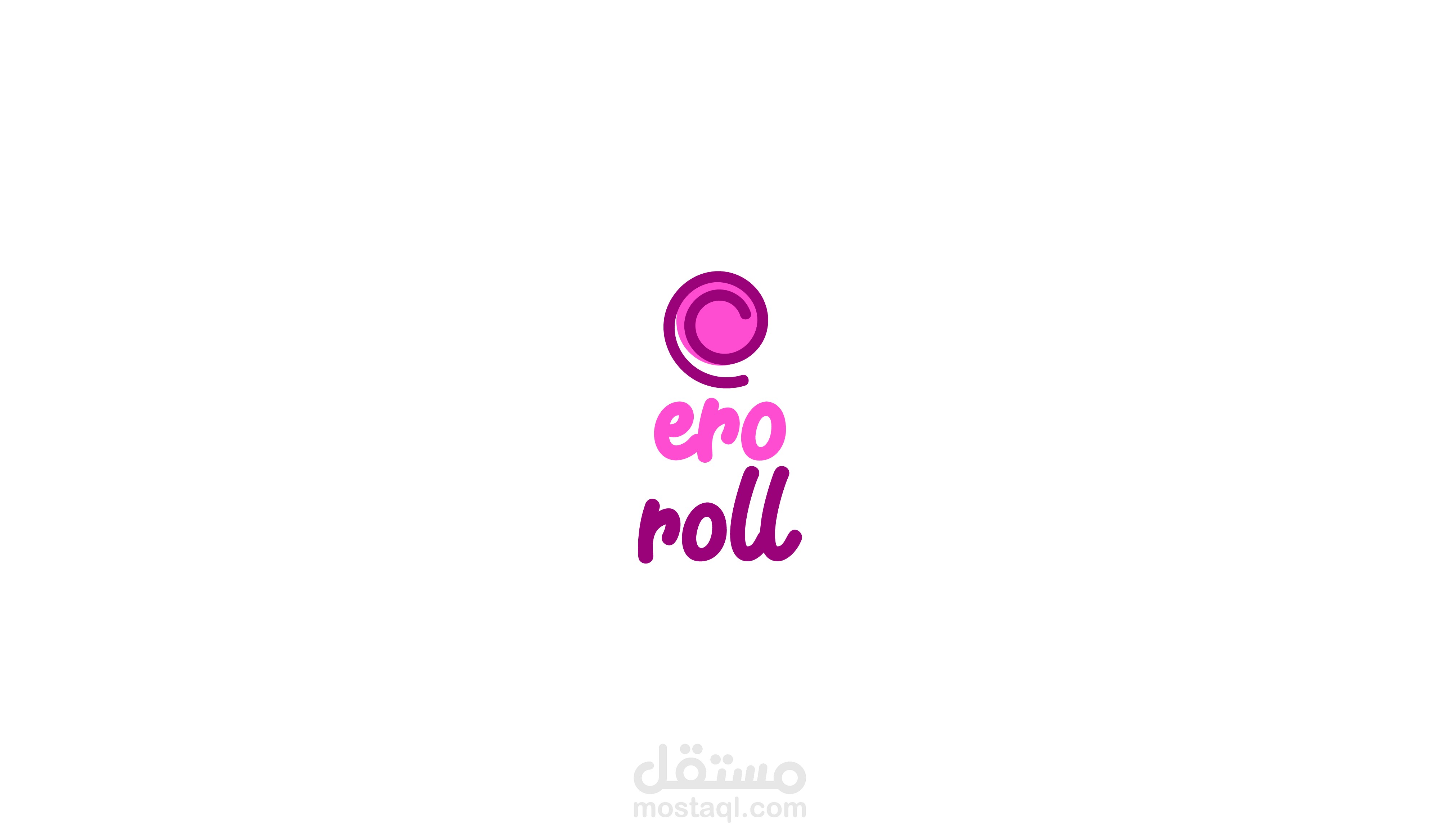 ero roll - logo design