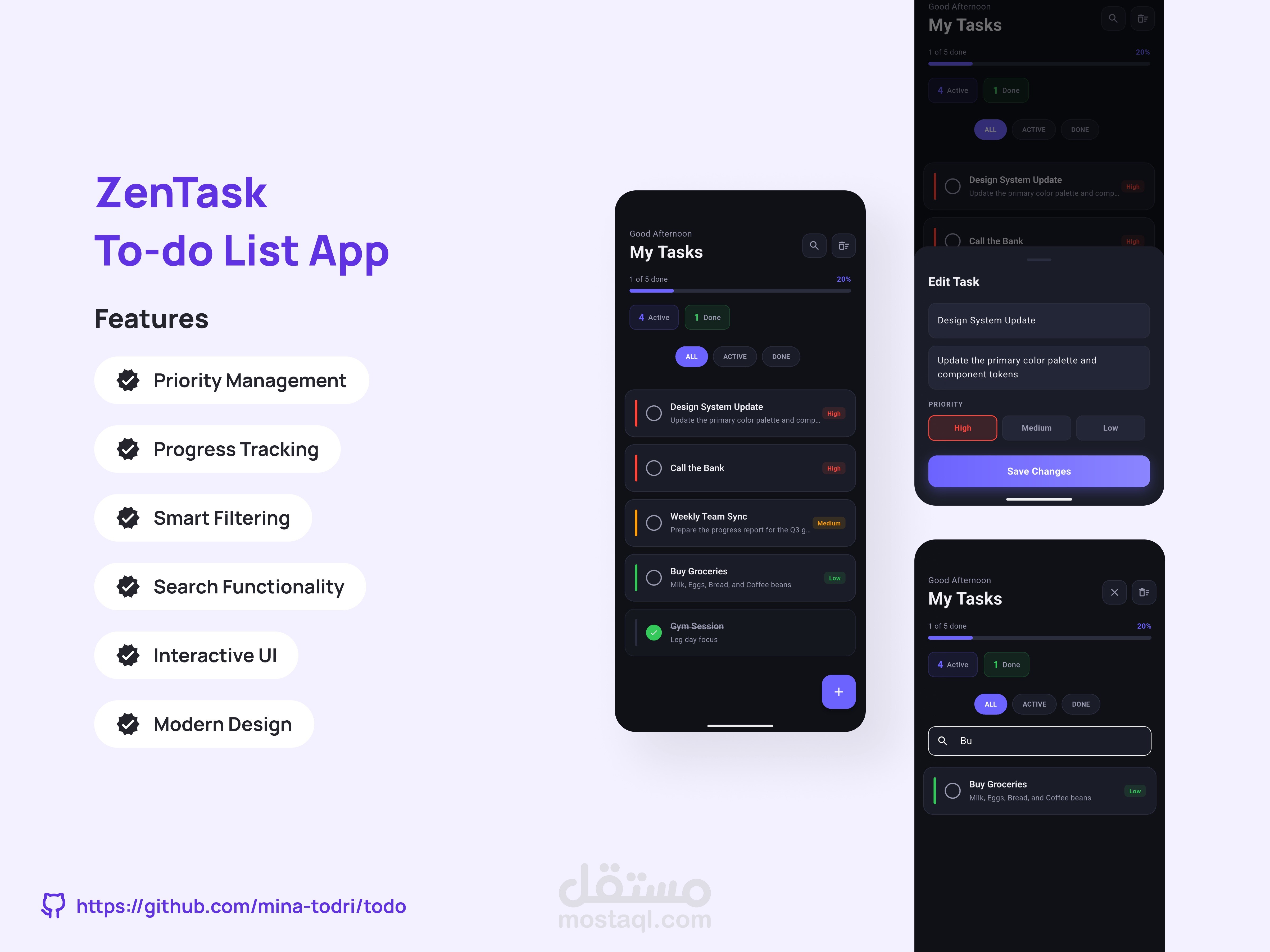 ZenTask - Todo App