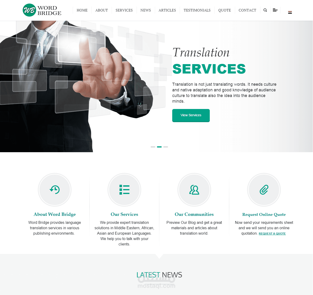 Word Bridge Translation