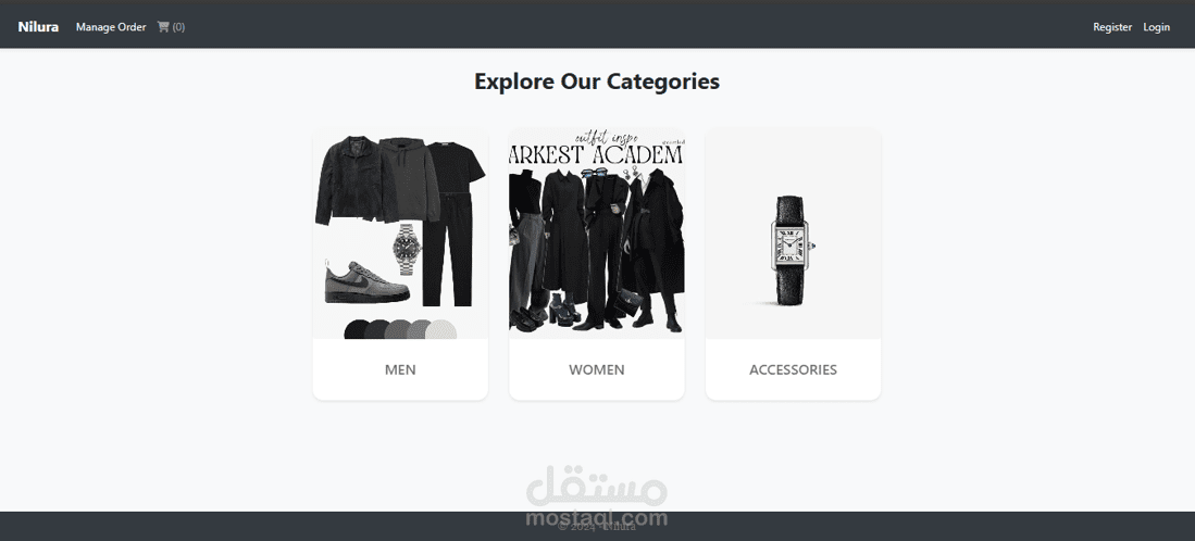 Nilura - E-Commerce for Clothes