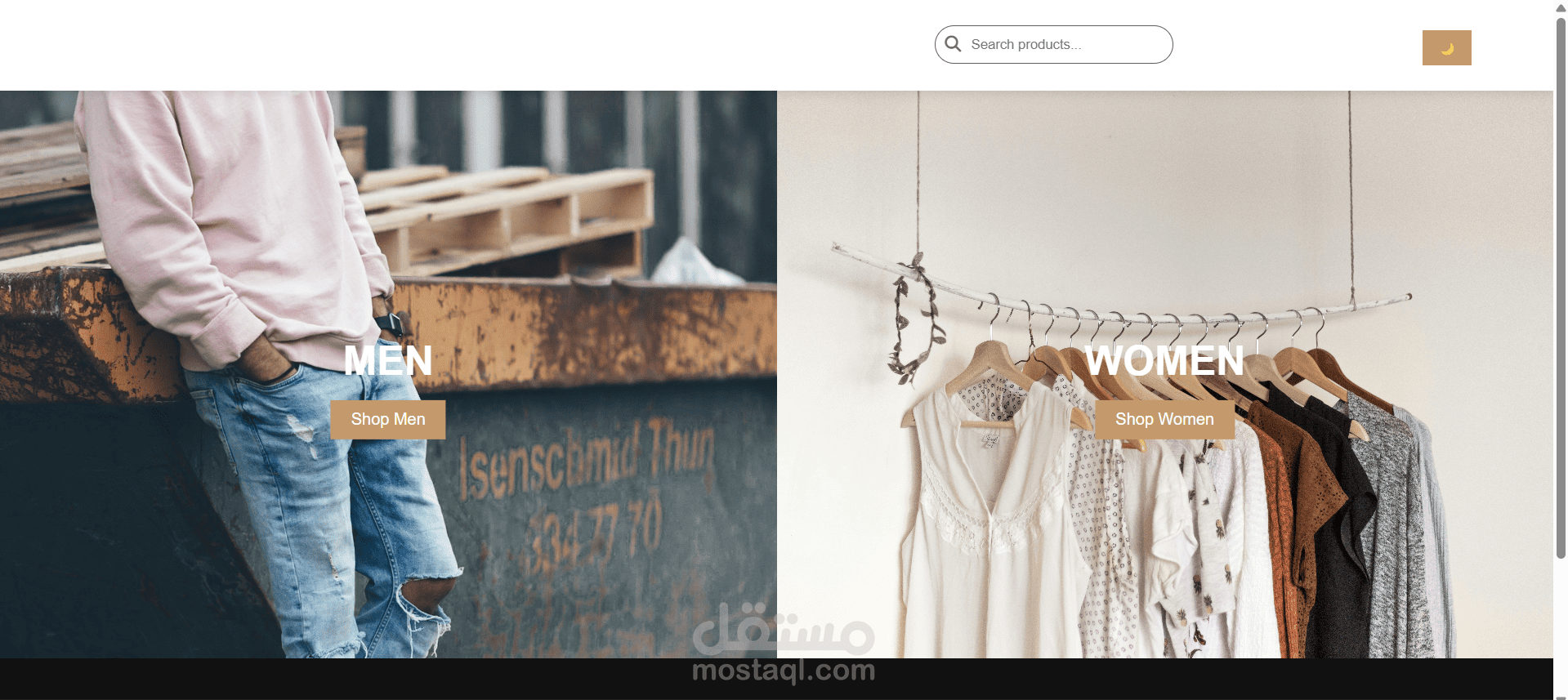 Responsive Fashion Store Website with Admin Panel