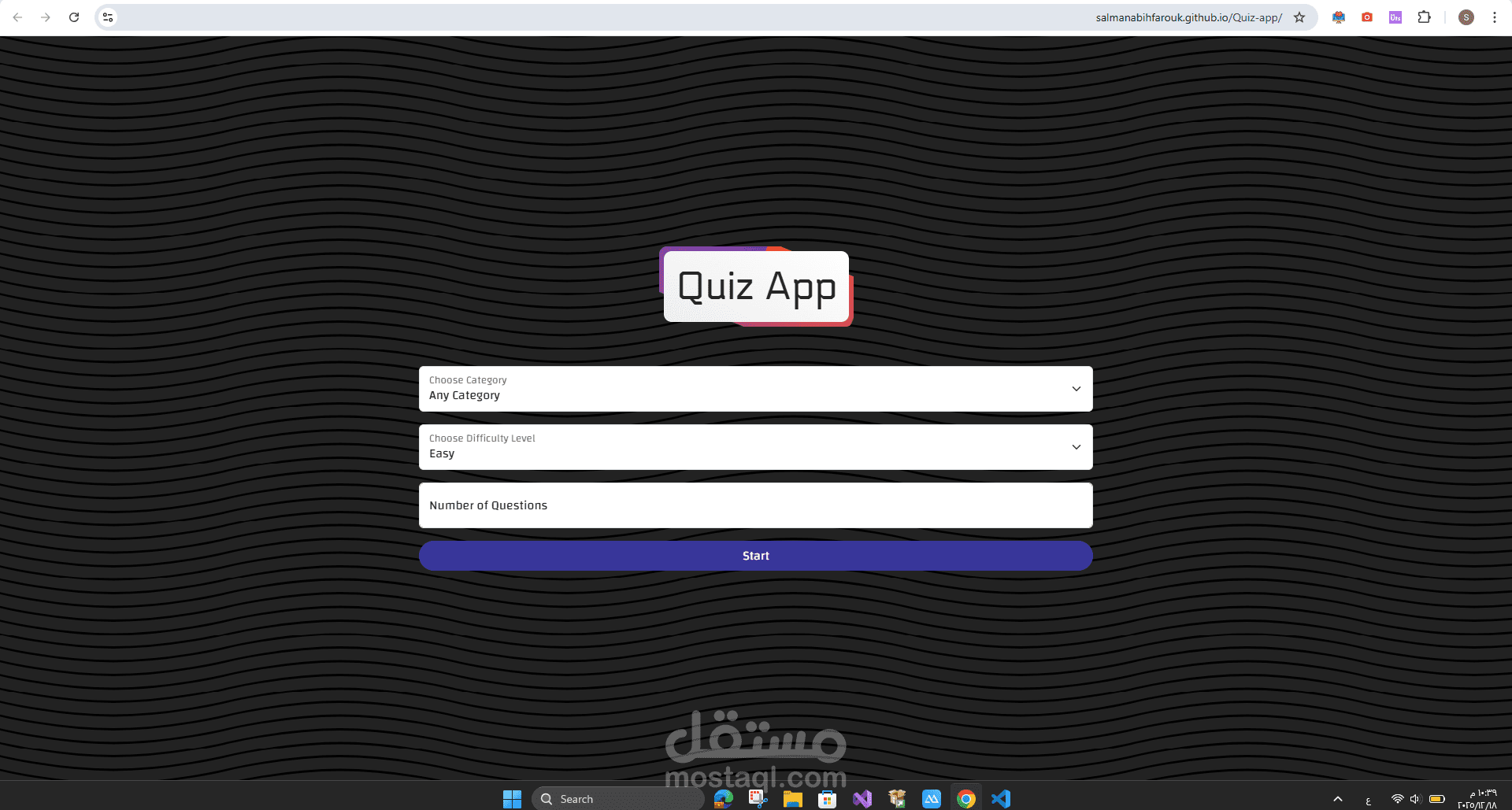 Quiz Website