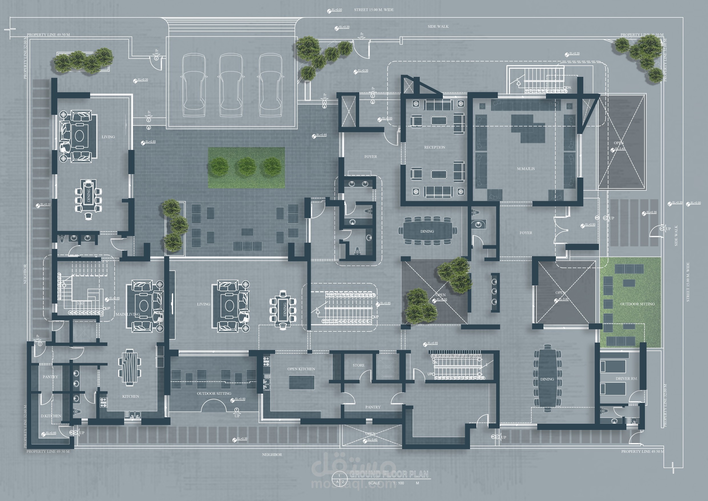 PLANS ON AUTOCAD