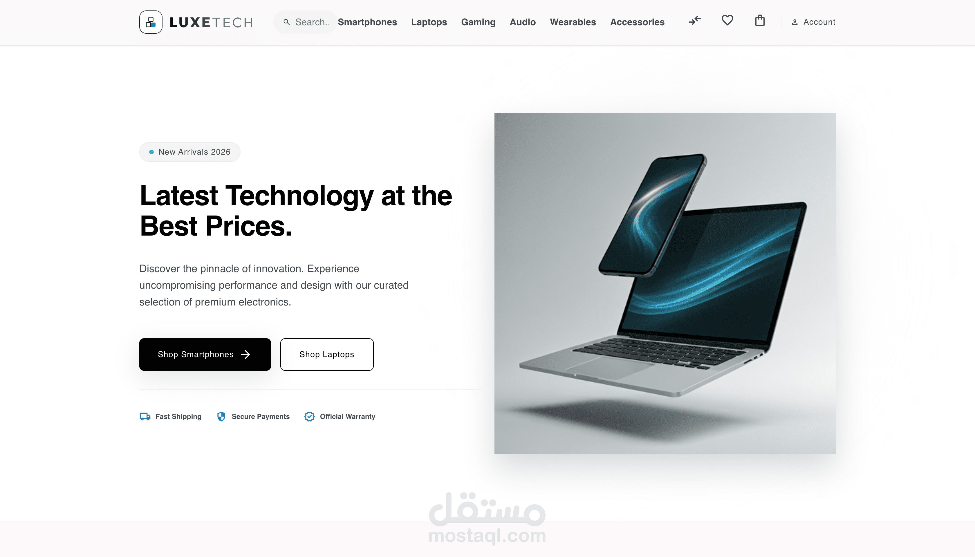 Electronics eCommerce Platform