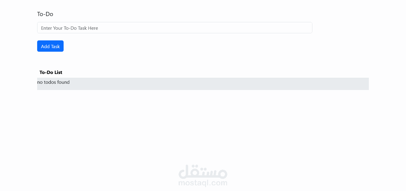 قائمه المهام بأستخدام انجولار