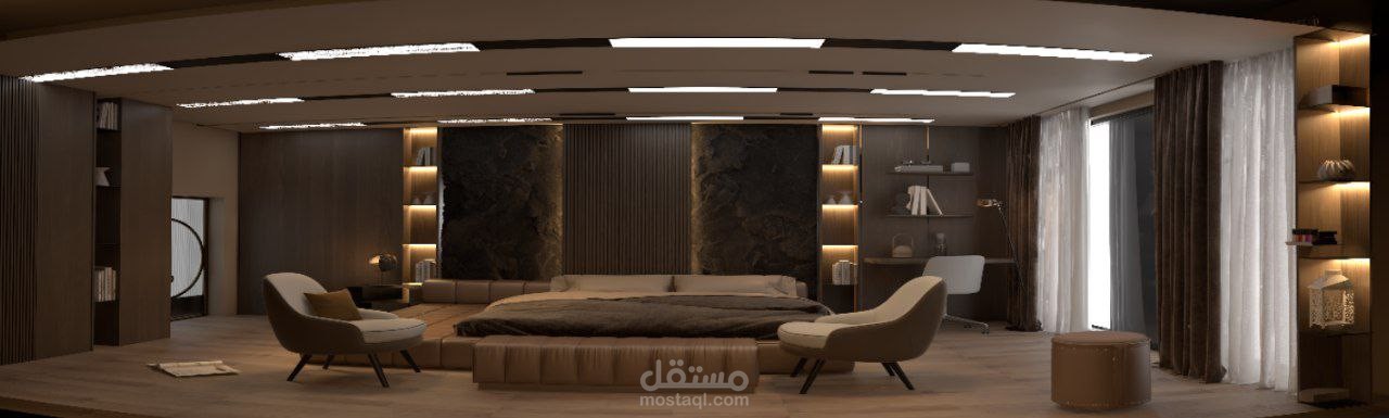 غرفة نوم مودرن