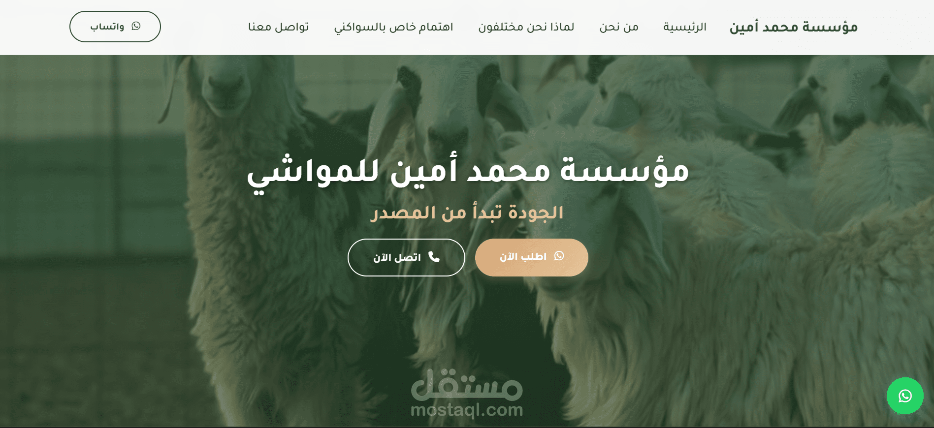 Landing Page website