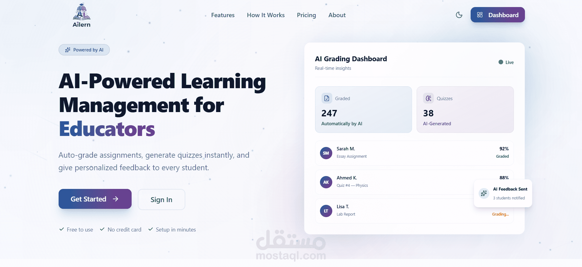 AiLern – AI-Enhanced Learning Management System