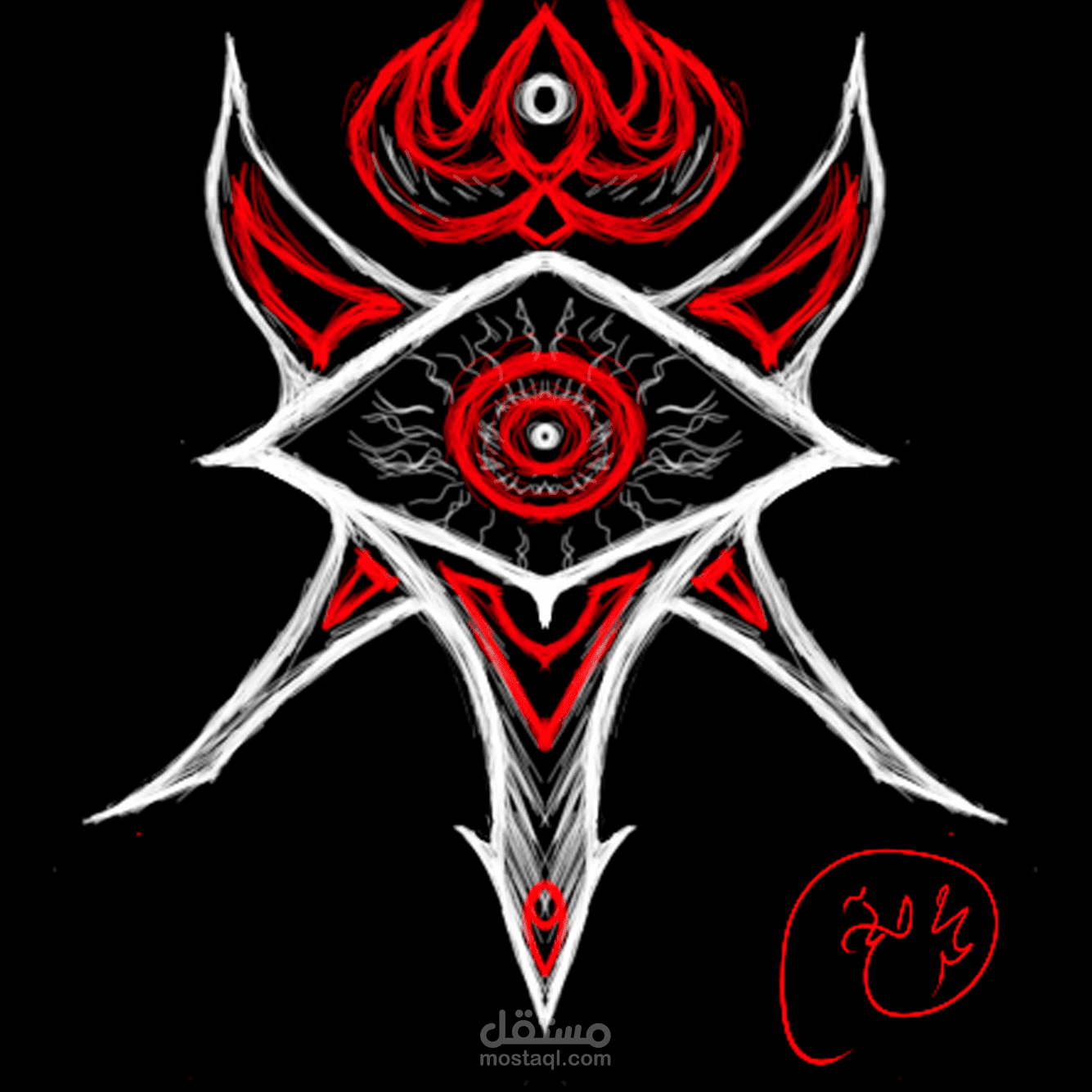 Dark art about souls