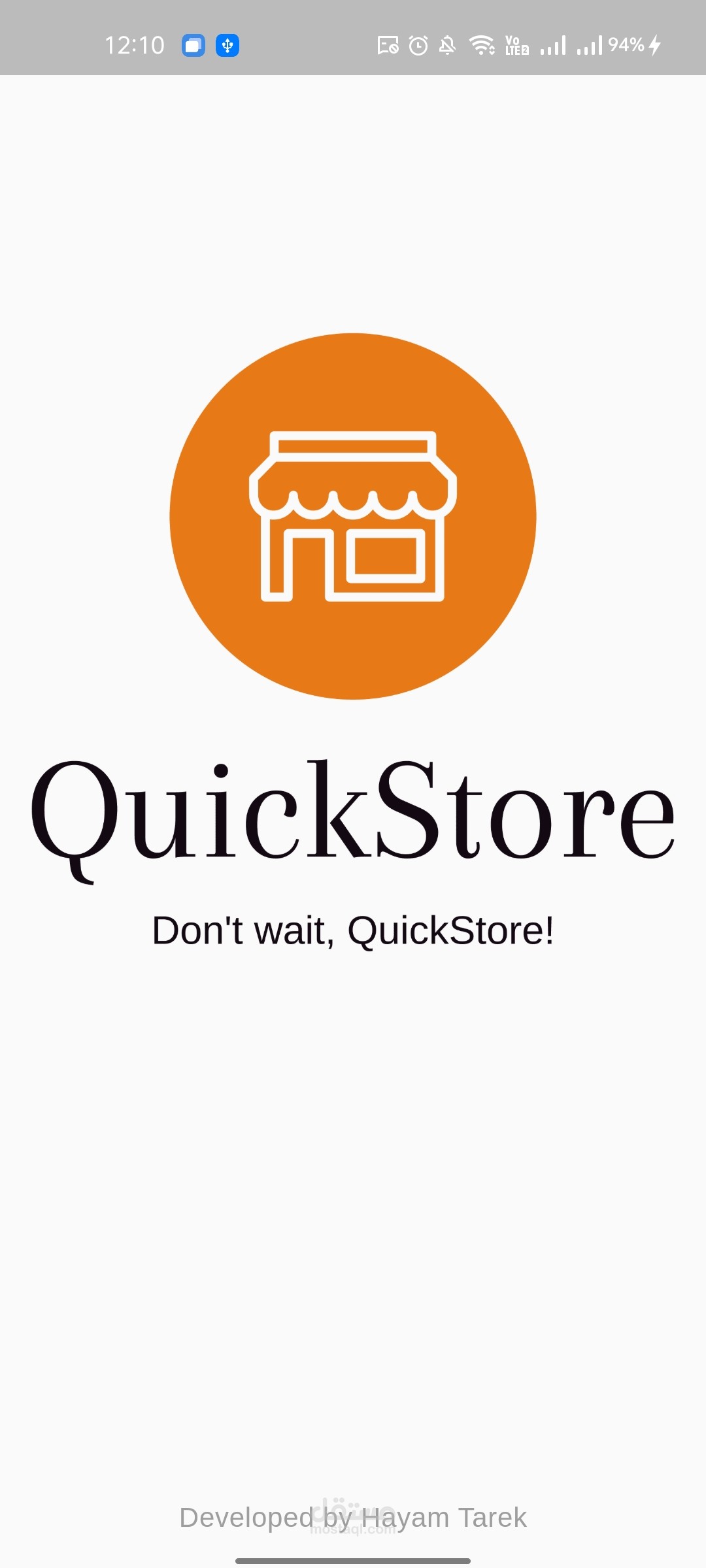 Quick Store mobile app
