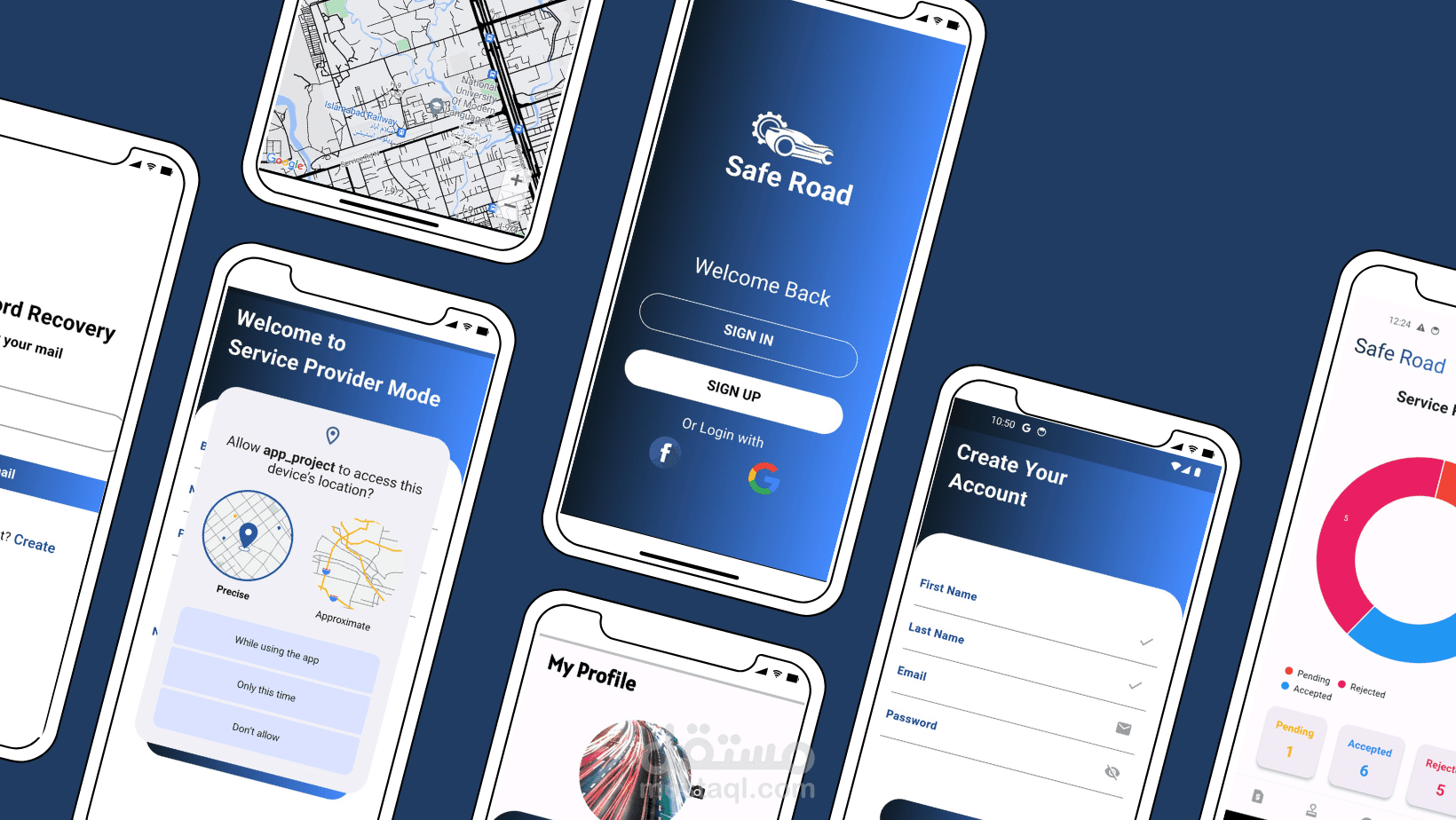 تطبيق Safe Road – الحل المتكامل لمساعدة السائقين