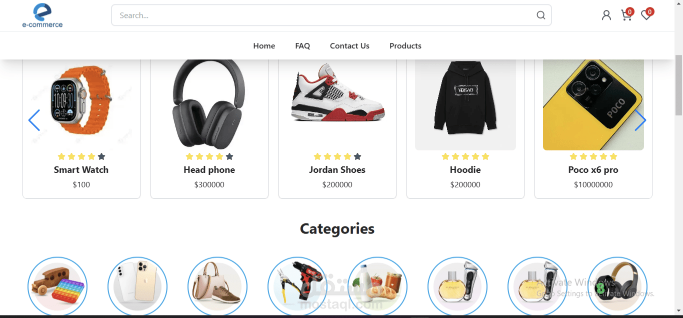 Full Stack E-commerce