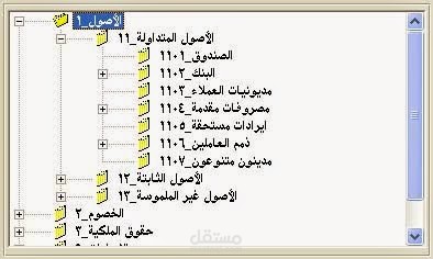 ربط دليل الأصول الثابتة بدليل الحسابات