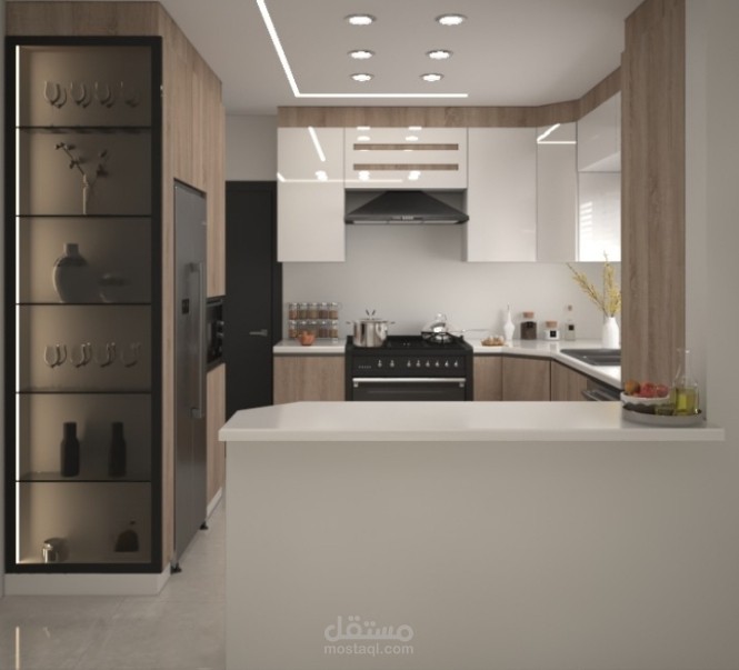 تصميم مطبخ لامينيت